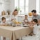 Feelings Peva Waterproof Tablecloth, Rectangular, Beige, 180x240cm