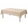 Feelings Peva Waterproof Tablecloth, Rectangular, Beige, 180x240cm