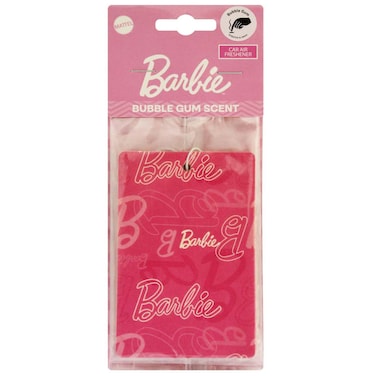 Barbie Car Air Freshener Hanging, Bubble Gum, Pack of 3