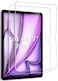 2Pack Screen Protector Compatible with iPad Air 13inch 2024 M2 (6th Generation), Tempered Glass-Apple Pencil Pro &amp; Case Compatible, Anti-Scratches, High Definition Glass Film for iPad Air 6 13