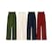 Women 2-Button Wide Leg Pants 0175-2026, Assorted