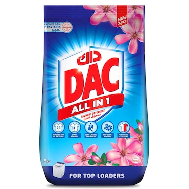 DAC All in 1 Laundry Detergent for Top Loaders, 5kg