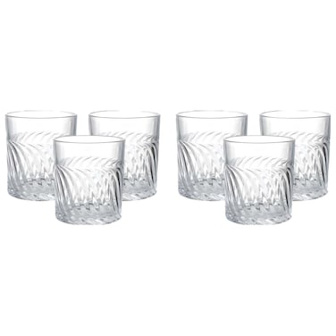Goblet 6-Piece Glass Set, 340ml Each (JB 1269)