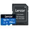 Lexar MicroSDXC UHS-I V30 A1 633x 256GB Memory Card with SD Adapter