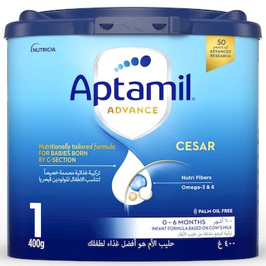 Aptamil Advance Cesar 1 Infant Formula Based On Cow's Milk, 0-6 Months, 400g