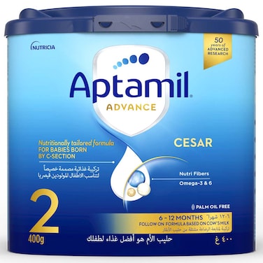 Aptamil Advance Cesar 2 Follow On Formula Based On Cow's Milk, 6- 12 Months, 400g