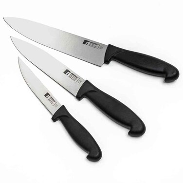 بيرجنر إيزي لايف طقم سكاكين مصنوع من الفولاذ المقاوم للصدأ، 3 قطع