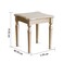 Mercedez End table -Champange