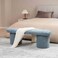 Murano Bench- Denim Blue