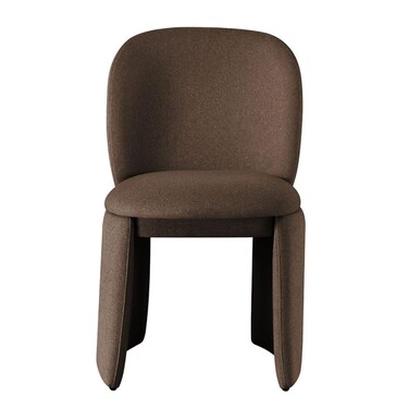 ناميفير طقم كراسي طعام، طقم من 2 - بني داكن