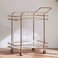 Hartin 2-Tier Serving Trolley - Champagne