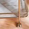 Hartin 2-Tier Serving Trolley - Champagne