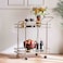 Hartin 2-Tier Serving Trolley - Champagne