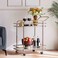 Hartin 2-Tier Serving Trolley - Champagne