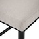 Midland Dining Chair Set of 2 - Beige/Black