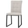 Midland Dining Chair Set of 2 - Beige/Black