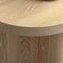 Kanso Round End Table-Natural Oak
