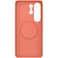 Samsung Galaxy S26 Ultra Silicone Magnet Case, Coral Red