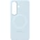 Samsung Galaxy S26 Silicone Magnet Case, Light Blue