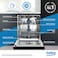 Beko Dishwasher 15 Place Settings, 14 Programs, 3 Racks,BDFN26560GBP-Black Glass