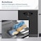 Beko Dishwasher 15 Place Settings, 11 Programs, 3 Racks, BDFN36541DAWP(Dark)