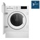 Beko Built-In Washer Dryer WDBI8514N, 1400 rpm, 2200W, White, 8kg