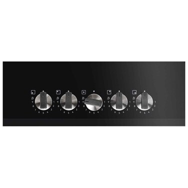 Electrolux KGG95376K UltimateTaste 700 Gas Hob, 90x60cm, Black Glass