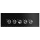 Electrolux KGG95376K UltimateTaste 700 Gas Hob, 90x60cm, Black Glass