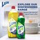 Lux Dishwash Liquid, Lemon, 750ml Pack of 3