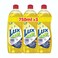 Lux Dishwash Liquid, Lemon, 750ml Pack of 3