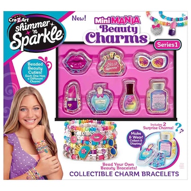 SNS Shimmer 'n Sparkle Mini Mania Beauty Charms Bracelet Kit