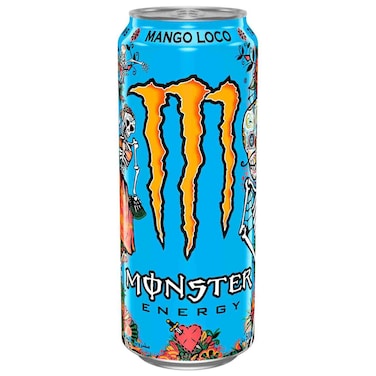 Monster Energy Mango Loco Carbonated Energy Drink, 500ml