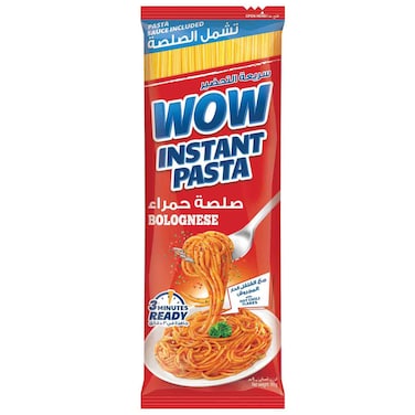 WOW Spaghetti Bolognese Instant Pasta, 90g
