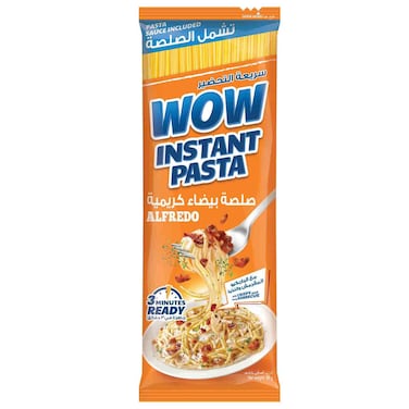 WOW Spaghetti Alfredo Instant Pasta, 88g