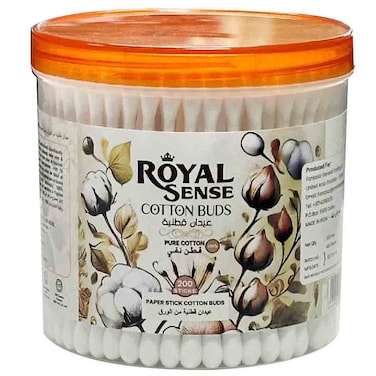 رويال سينس أعواد قطنية 200 عود