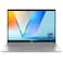 ASUS Vivobook S 14 S3407 Core Ultra 5 Laptop, 14-Inch 2.5K WQXGA Display, 16GB DDR5 RAM, 512GB PCIe 4.0 SSD, Intel Core 5 210H, Cool Silver