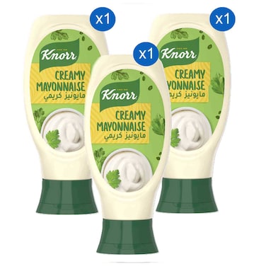 Knorr Mayonnaise, Original Flavour, 420ml Pack of 3