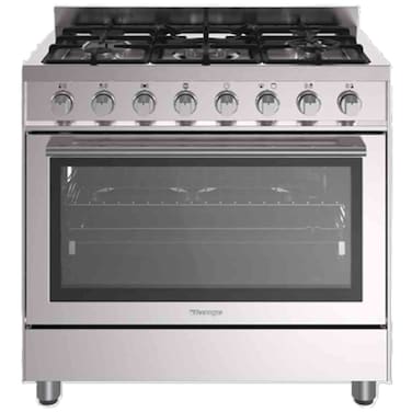 Tecnogas Pro Line Full Gas Cooker TCP29GG5WX, 90cm