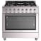Tecnogas Pro Line Full Gas Cooker TCP29GG5WX, 90cm