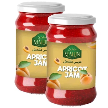 Mahin La Pastora Apricot Jam 370g, Pack of 2