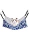 NeoStyle Cat Cage Hammock, Double Sided Hanging Adjustable Cat Hammock, Breathable Canvas Pet Indoor Cage Hammock for Kittens Puppy Small Pets (Blue Fish, L)