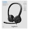 Logitech H390 USB-A Wired Computer Headset with Noise-Cancelling Microphone, Black