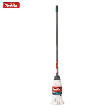 تونكيتا ممسحة قطنية بعصا، رمادية