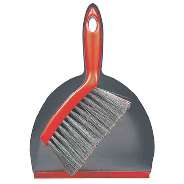 تونكيتا مجرفة صغيرة مع مكنسة، رمادية