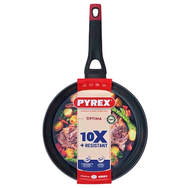 بايركس أوبتيما مقلاة غير لاصقة بمقبض 28 سم