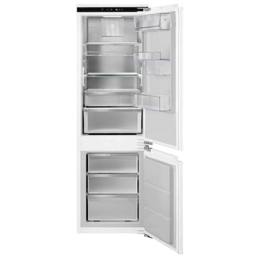 Electrolux Built-In Fridge Freezer, ENC8MD18R0, White, 244L, TwinTech No Frost with ExtraChill Drawer