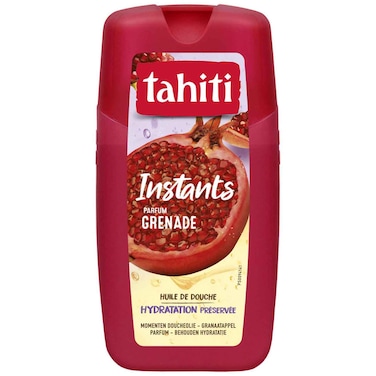 Tahiti Instants Pomegranate Shower Oil, 250ml