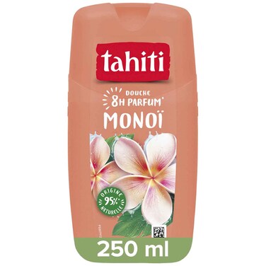Tahiti 8H Perfume Monoi Shower Gel, 250ml