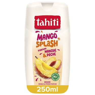 Tahiti Mango Splash Mango and Peach Shower Gel, 250ml