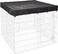 MidWest Homes for Pets Square Exercise Pen Fabric Mesh Sunscreen for Top of Dog Playpen, Fits All &amp; New World Exercise Pens, Designed for When Exercise Pen is Set-Up in a Square Configuration, Black